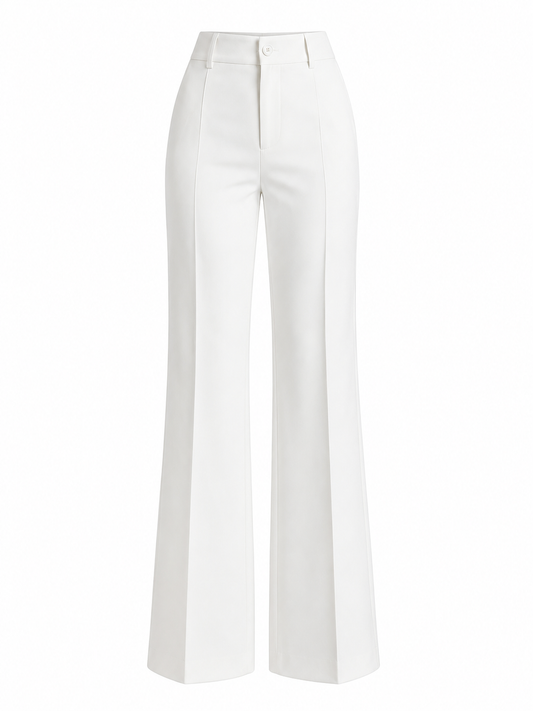 Pantalón Ancho de Tiro Alto | Estilo Elegante y Cómodo