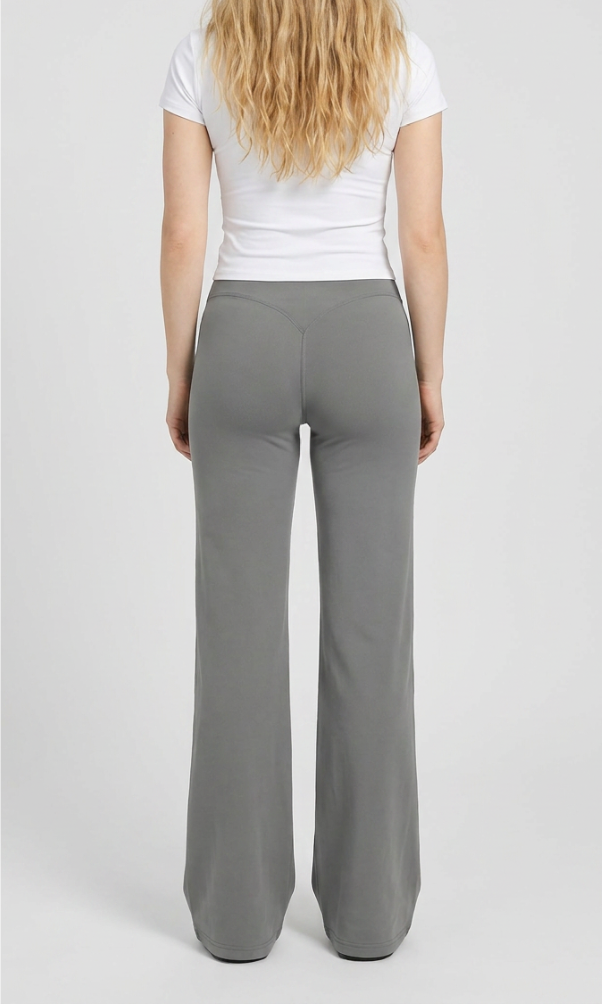 Pantalón Flare Moldeador de Licra – Cintura Alta