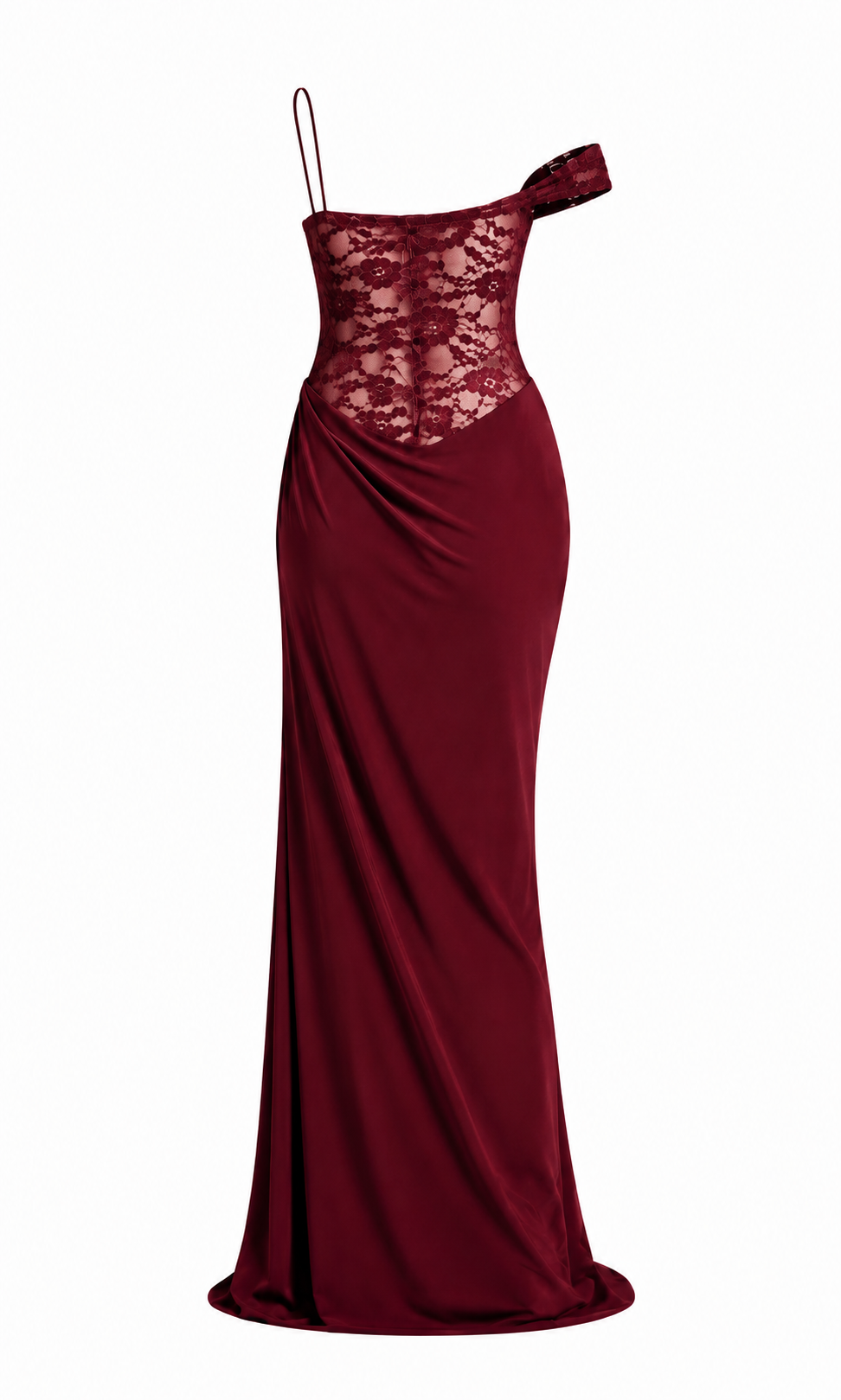 Vestido Majesté Satin Lace